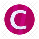 Letter Alphabet C Icon