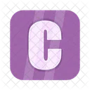 Letter Alphabet C Icon