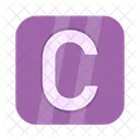 Letter Alphabet C Icon