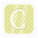 Letter Alphabet C Icon