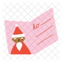 Christmas Letter Card Letter Icon