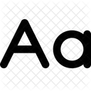 Letter Case  Icon