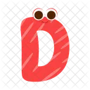 Letter D Alphabet Letter Icon