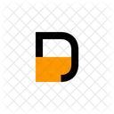 Letter D  Icon
