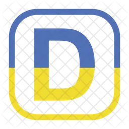 Letter d  Icon