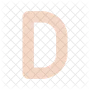 Letter D Letter D Icon