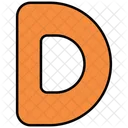 Letter D  Icon