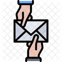 Letter Delivery Envelope Delivery Hand Icon