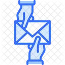 Letter Delivery Envelope Delivery Hand Icon