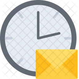 Letter Delivery Time  Icon
