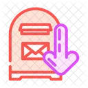 Open Letter Box Icon
