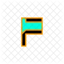 文字f  アイコン