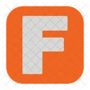 Letter F  Icon