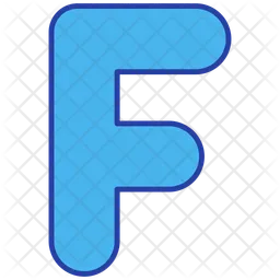 Letter F  Icon