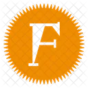 Letter F Icon