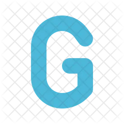 Letter G  Icon