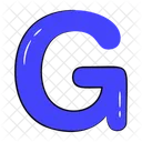 Latter G Alphabet Letters Icon