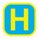 Letter h  Icon