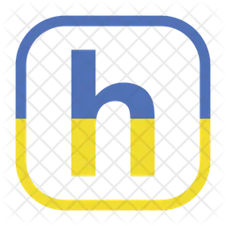 Letter h  Icon