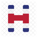 Letter H  Icon