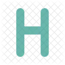Letter H Letter H Icon