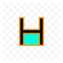 H Alphabet Letter Icon