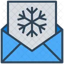 Christmas Letter Invitation Icon