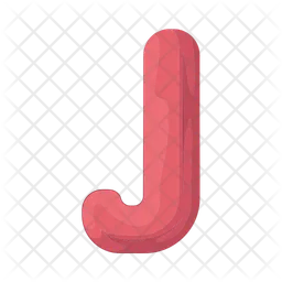 文字j  アイコン