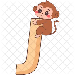 文字j  アイコン