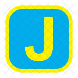 Letter j  Icon