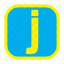 Letter j  Icon