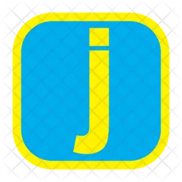 Letter j  Icon