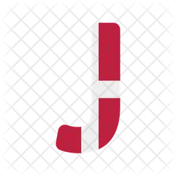 Letter J  Icon