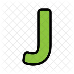 Letter J  Icon