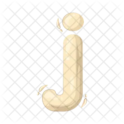 Letter j  Icon