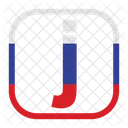 Letter j  Icon