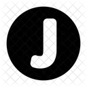 Letter J  Icon