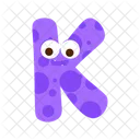 Letter K Alphabet Letter Icon