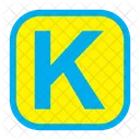 Letter k  Symbol
