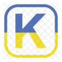 Letter k  Icon