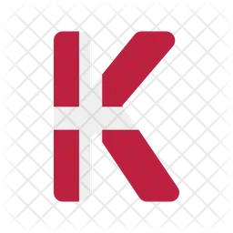 Letter K  Icon