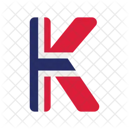 Letter K  Icon