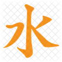 Chinese Letter Flatt Icône