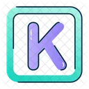 Latter K Alphabet K Alphabet Icon