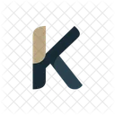 Letter-k  Icon