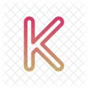 Letter K Icon