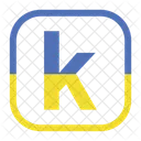 Letter k  Icon