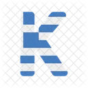 Letter K  Icon