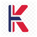 Letter K  Icon