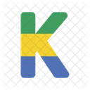 Letter K  Icon